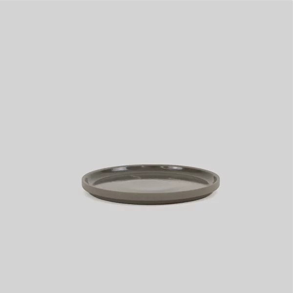 Hasami Plate 145 Dark Grey