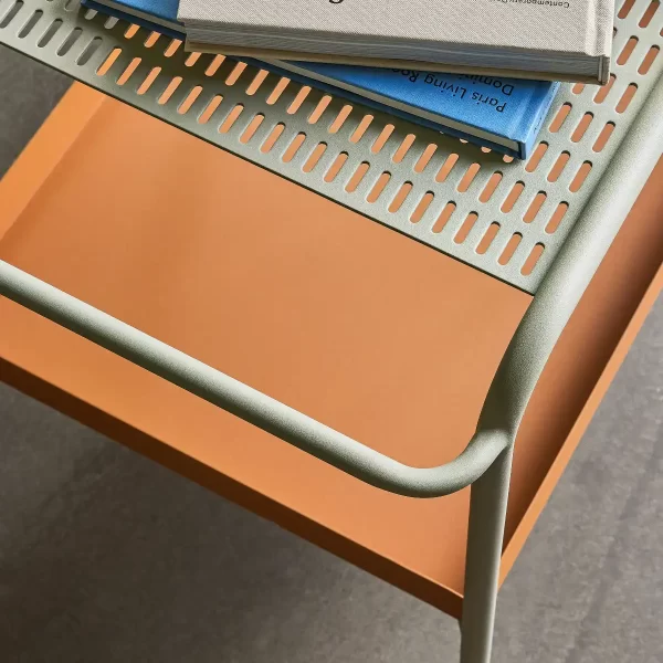 Steel Trolley Sand - Brown