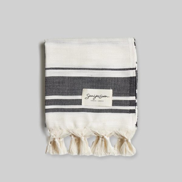 Soleto Beach Towel Black