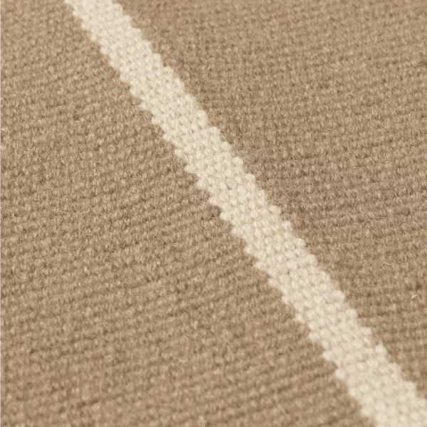 Calm Kelim Mat Dark sand