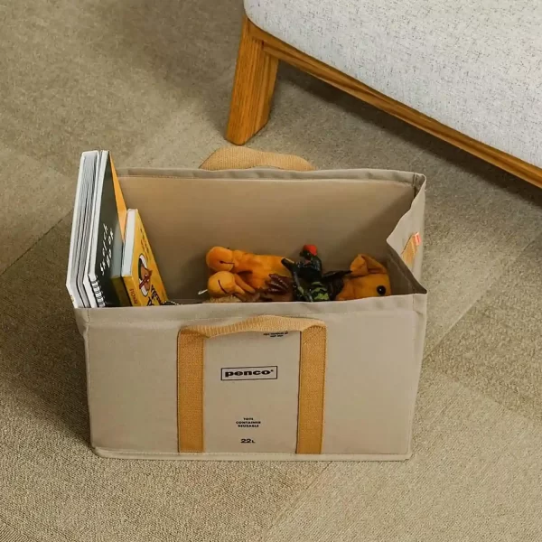Box Tote Beige