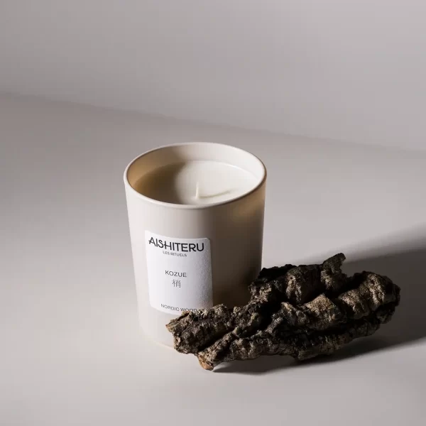 Kozue Nordic Wood Candle