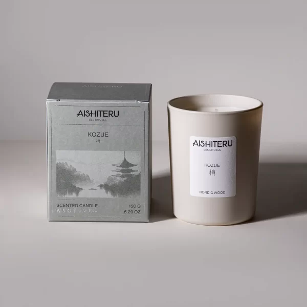 Kozue Nordic Wood Candle