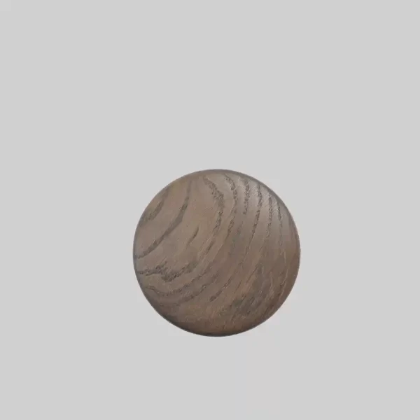 The Dots Stained Dark Brown