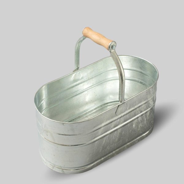 Oval Bucket Zinc