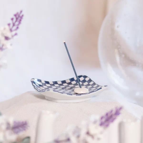 Ichimatsu Incense Plate