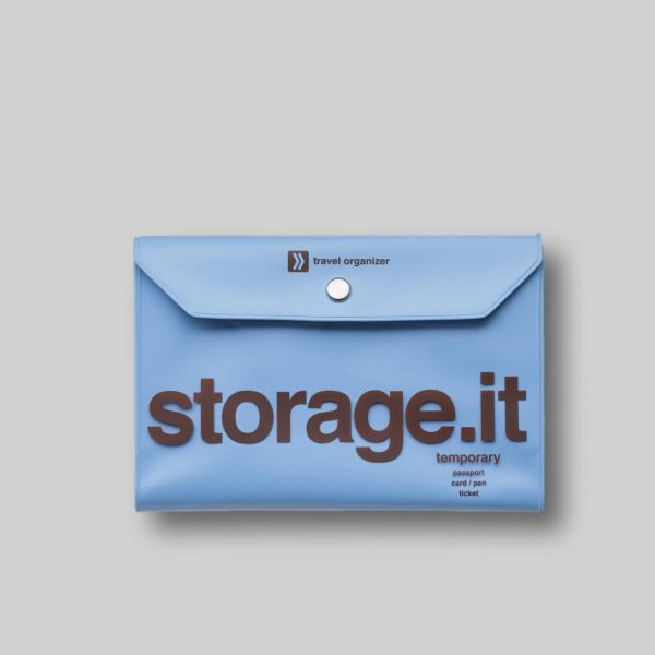 Travel Passport Wallet Blue