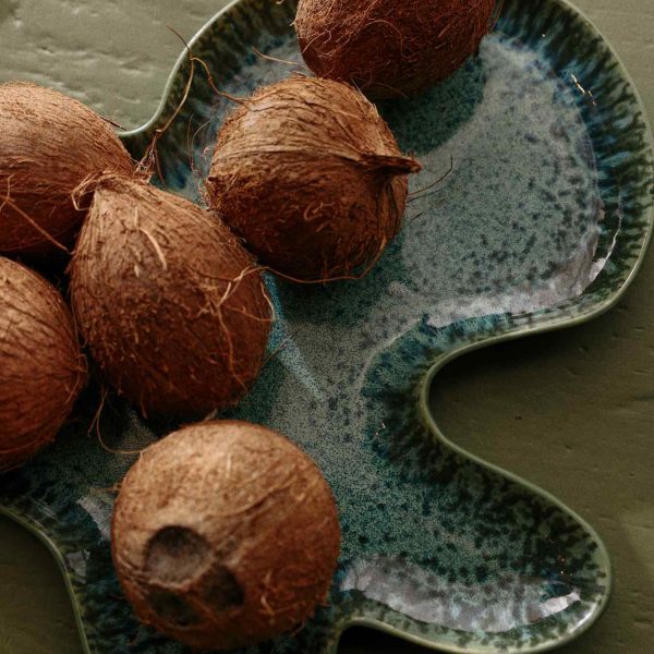 Shell Platter Teal
