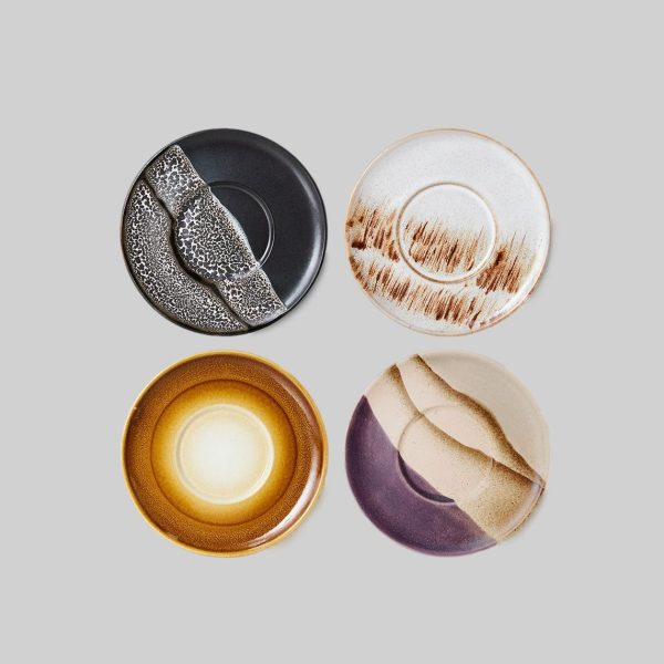 Ceramic saucers Set