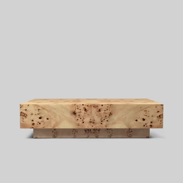 Burl Coffee Table