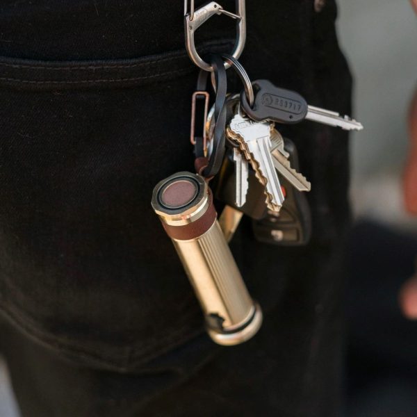 Mini Brass Flashlight