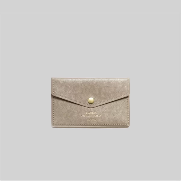 Quitterie Card Case Greige