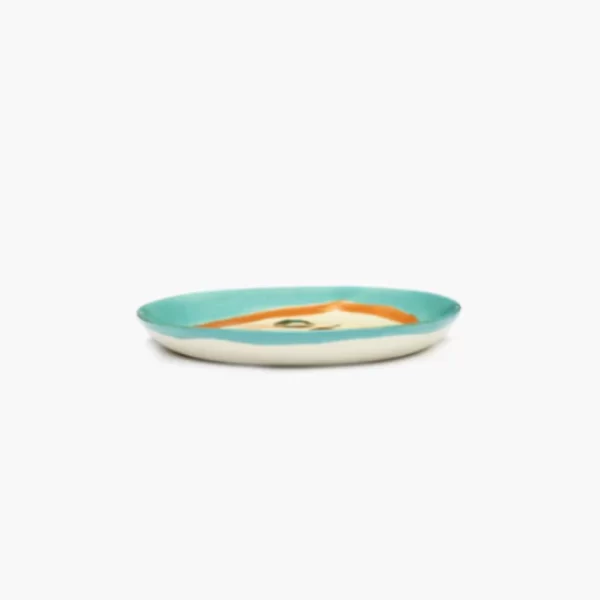 Ottolenghi Dessert Plate Blue Face