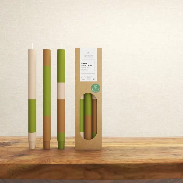 Layered Candles Fall x3